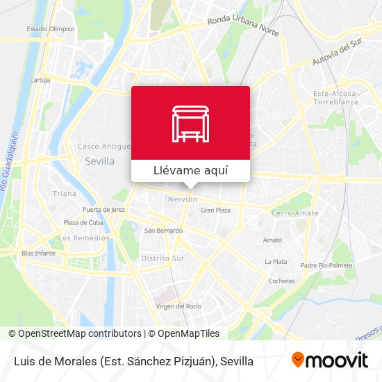 Mapa Luis de Morales (Est. Sánchez Pizjuán)