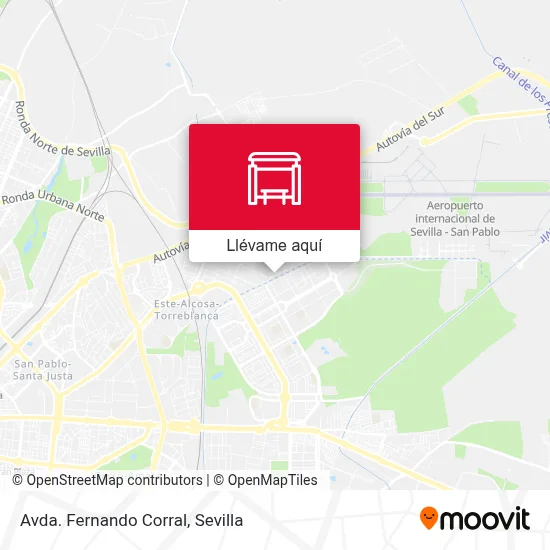Mapa Avda. Fernando Corral