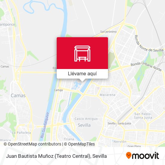 Mapa Juan Bautista Muñoz (Teatro Central)