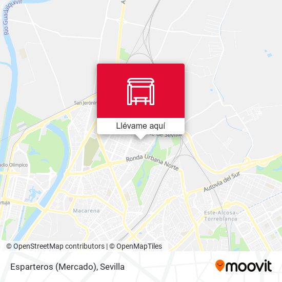 Mapa Esparteros (Mercado)