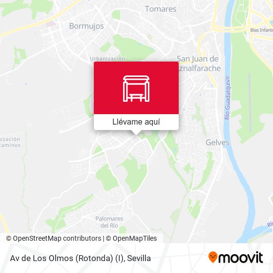 Mapa Av de Los Olmos (Rotonda) (I)