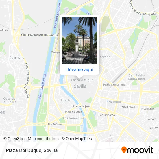 Mapa Plaza Del Duque