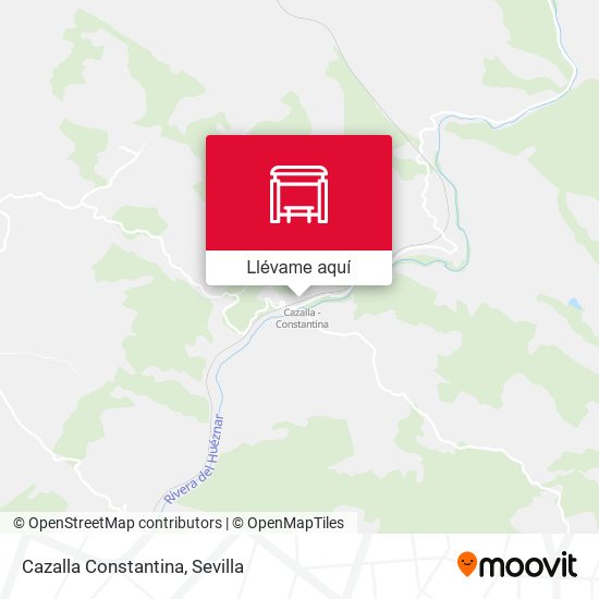 Mapa Cazalla Constantina