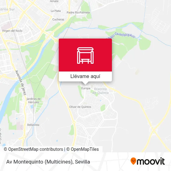Mapa Av Montequinto (Multicines)