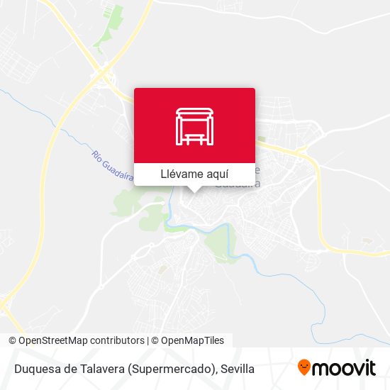 Mapa Duquesa de Talavera (Supermercado)