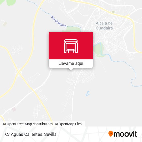 Mapa C/ Aguas Calientes