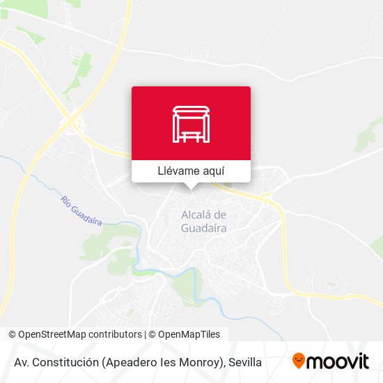 Mapa Av. Constitución (Apeadero Ies Monroy)