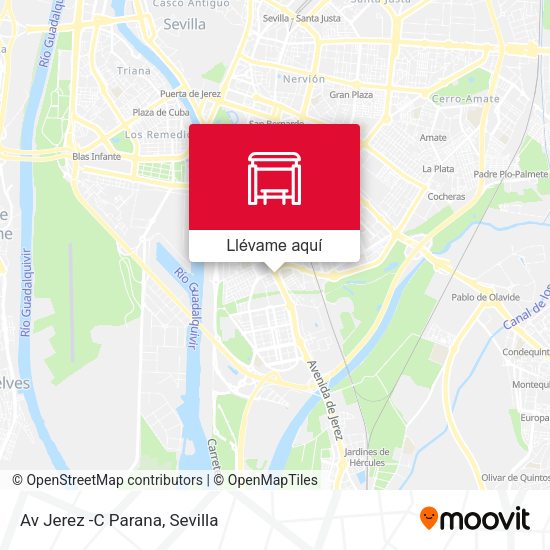 Mapa Av Jerez -C Parana