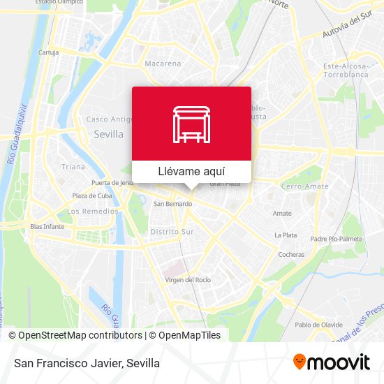Mapa San Francisco Javier