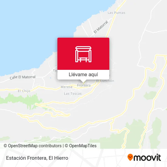 Mapa Estación Frontera