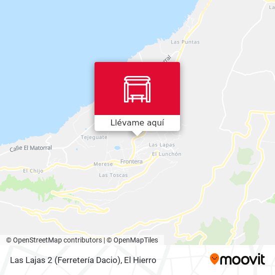 Mapa Las Lajas 2 (Ferretería Dacio)