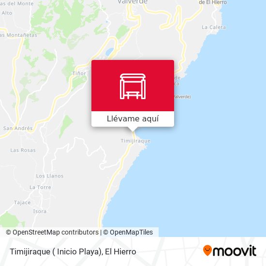 Mapa Timijiraque ( Inicio Playa)