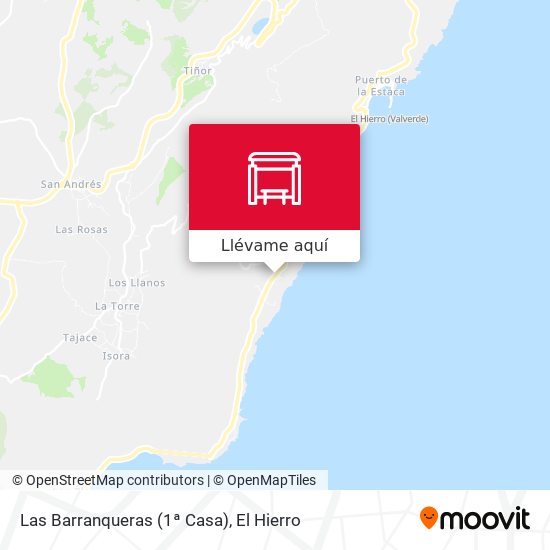 Mapa Las Barranqueras (1ª Casa)