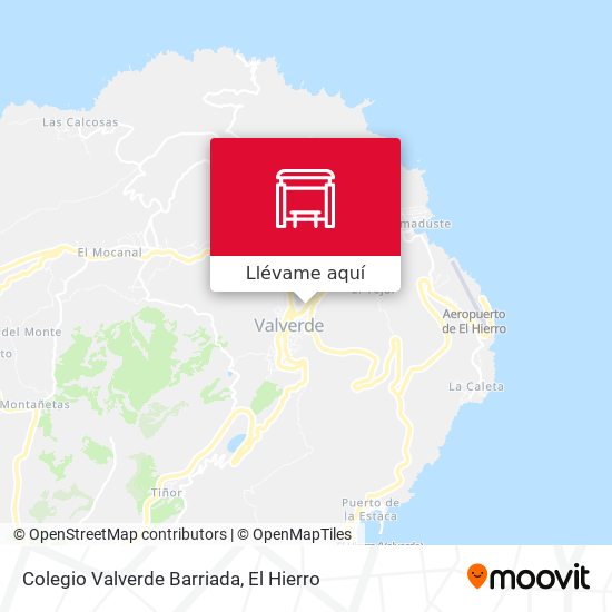 Mapa Colegio Valverde Barriada