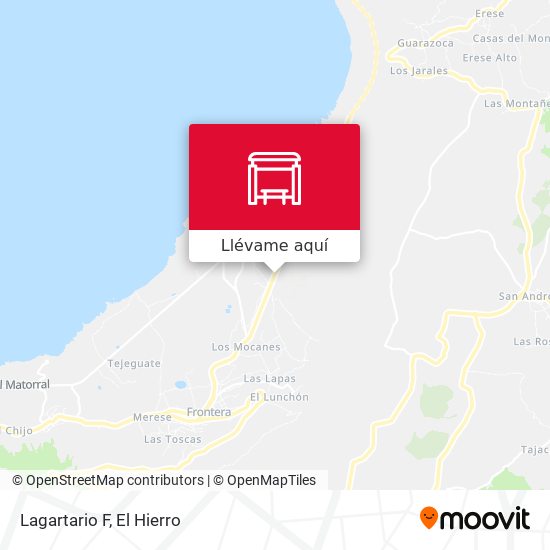 Mapa Lagartario F
