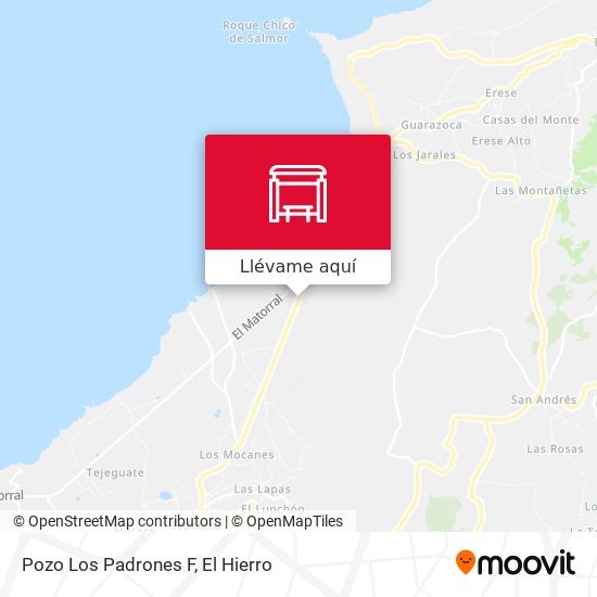 Mapa Pozo Los Padrones F