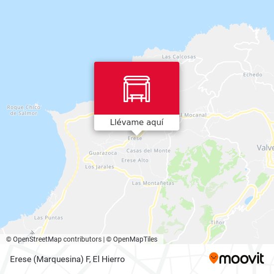 Mapa Erese (Marquesina) F