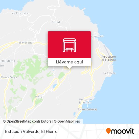 Mapa Estación Valverde