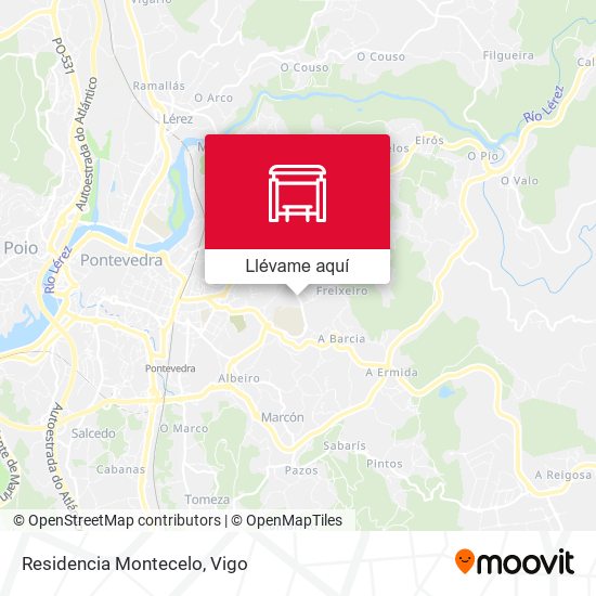 Mapa Residencia Montecelo