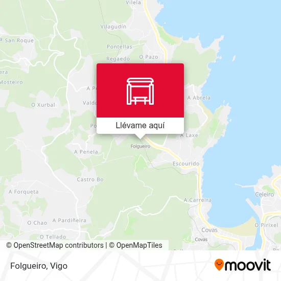 Mapa Folgueiro