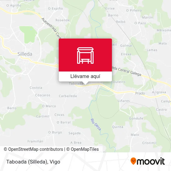 Mapa Taboada (Silleda)
