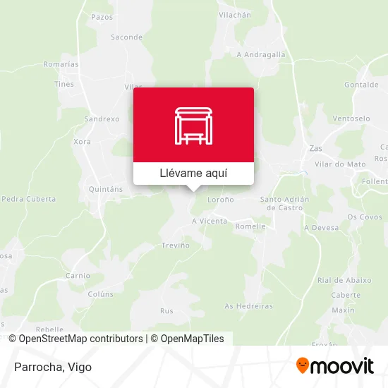 Mapa Parrocha