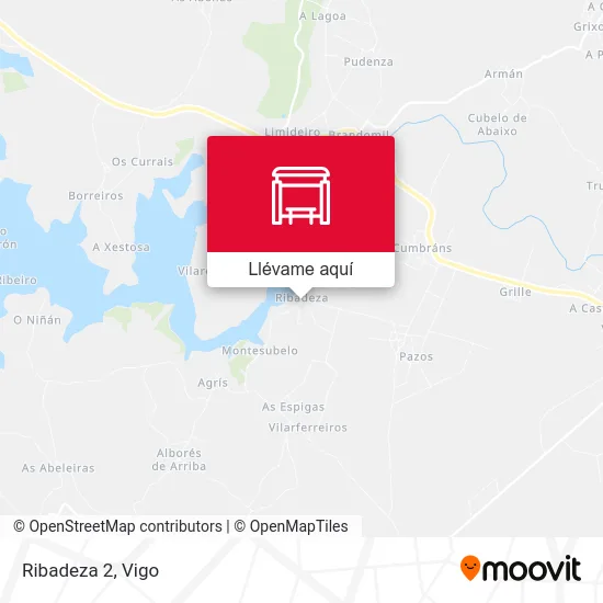 Mapa Ribadeza 2