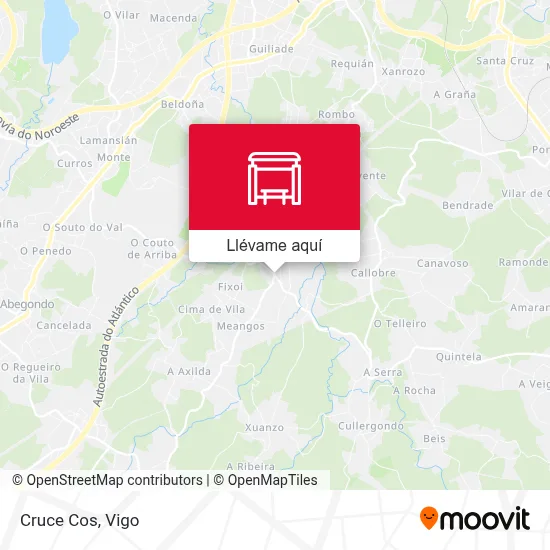 Mapa Cruce Cos