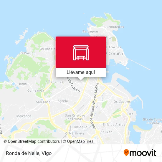 Mapa Ronda de Nelle
