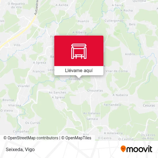Mapa Seixeda