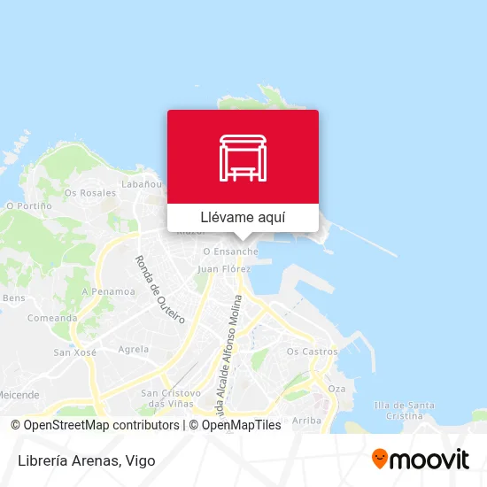 Mapa Librería Arenas