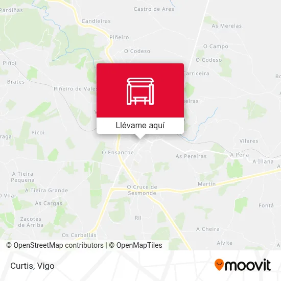 Mapa Curtis