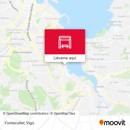Mapa Fonteculler