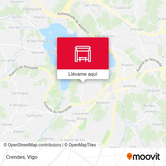 Mapa Crendes
