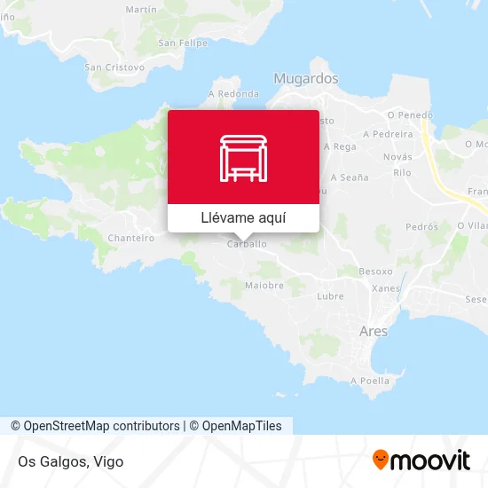 Mapa Os Galgos