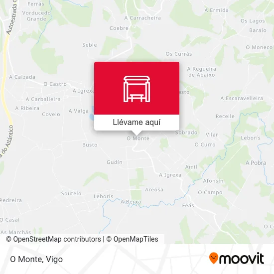 Mapa O Monte