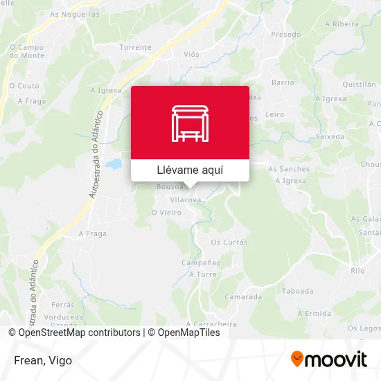 Mapa Frean