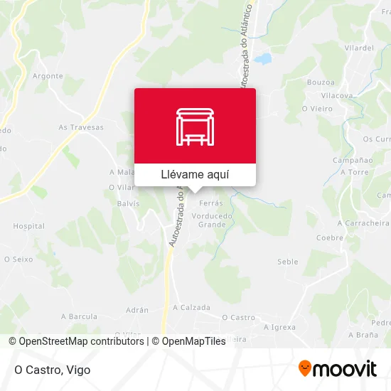 Mapa O Castro