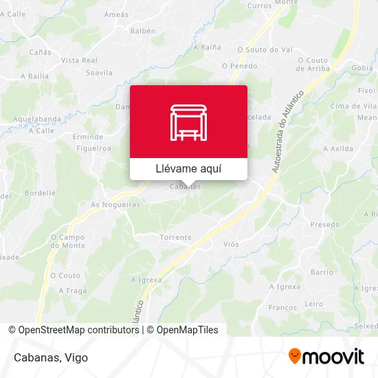 Mapa Cabanas