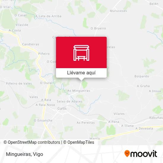 Mapa Mingueiras