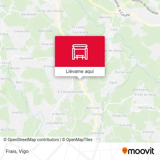 Mapa Frais