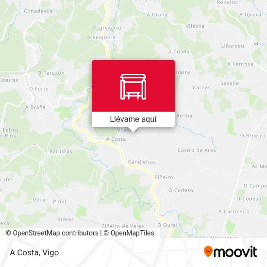 Mapa A Costa