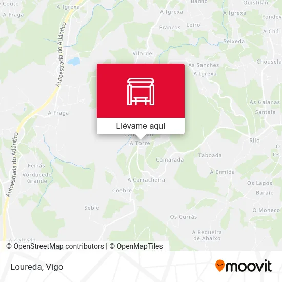 Mapa Loureda