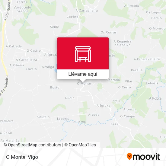 Mapa O Monte