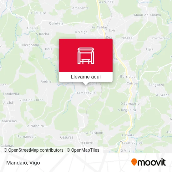 Mapa Mandaio