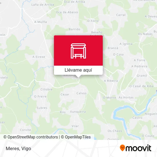 Mapa Meres