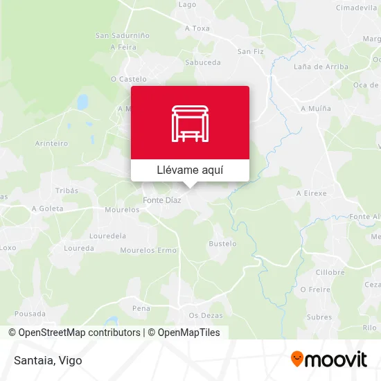 Mapa Santaia