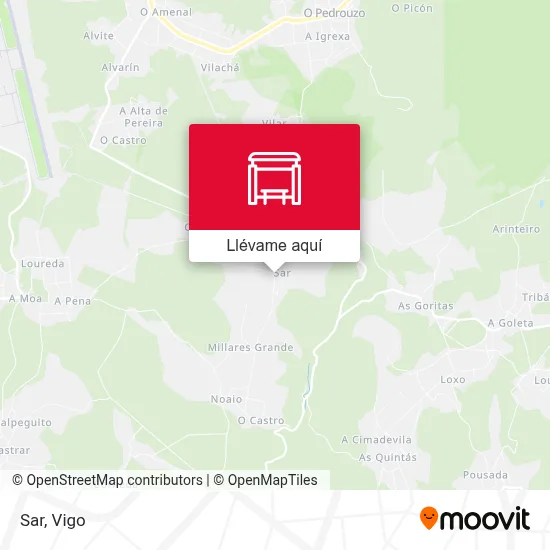 Mapa Sar