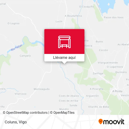 Mapa Coluns