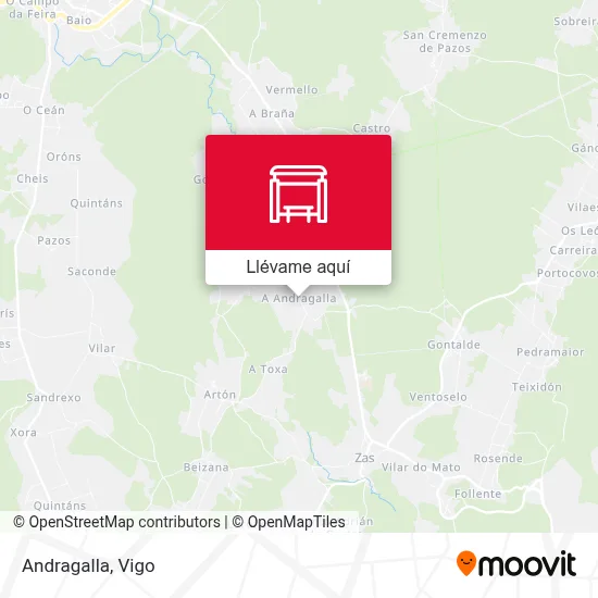 Mapa Andragalla
